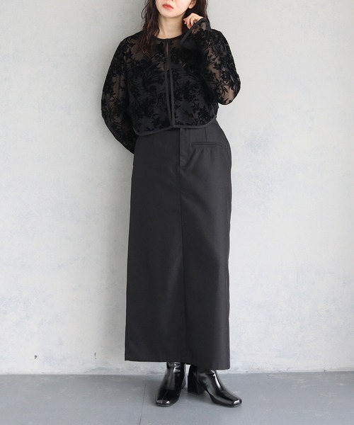 クッキーアン♡M'S GRACY♡フリル♡ボレロ♡カーディガン♡ブラック クッキーアン様専用♡M´S GRACY♡フリル♡ボレロ♡カーディガン