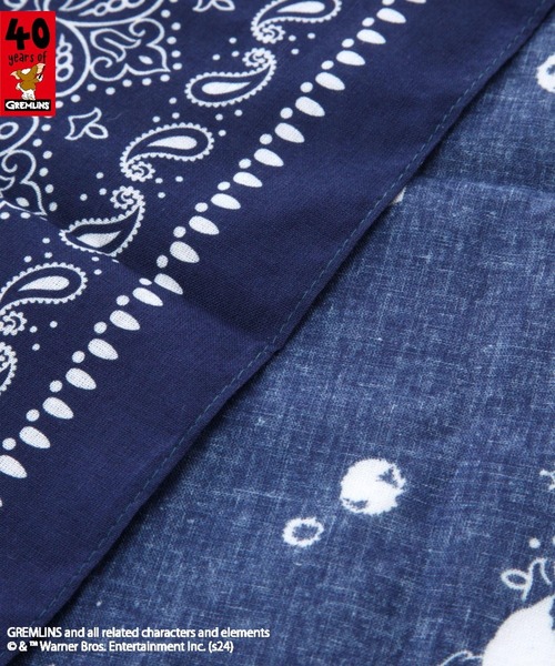 BAYFLOW（ベイフロー）の「【GREMLINS】ハンカチ（ハンカチ/ハンドタオル・レディース・アイボリー/ネイビー・0）」の8枚目の写真