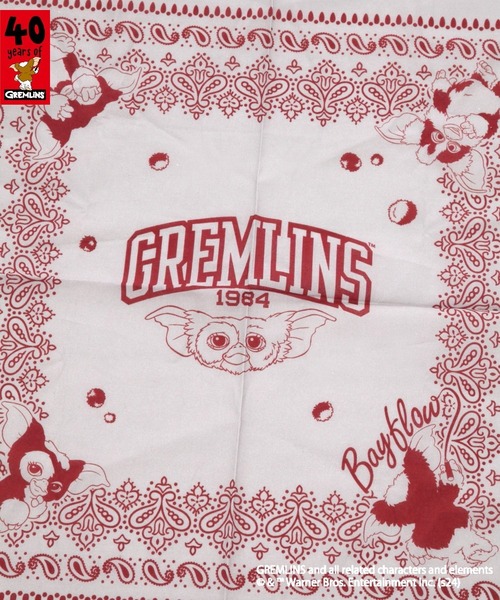 BAYFLOW（ベイフロー）の「【GREMLINS】ハンカチ（ハンカチ/ハンドタオル・レディース・アイボリー/ネイビー・0）」の10枚目の写真