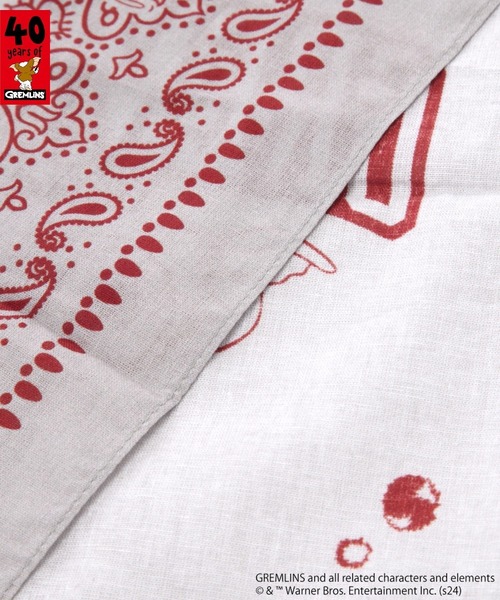 BAYFLOW（ベイフロー）の「【GREMLINS】ハンカチ（ハンカチ/ハンドタオル・レディース・アイボリー/ネイビー・0）」の11枚目の写真