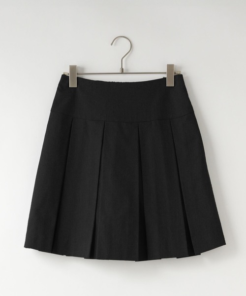 LOWRYS FARM（ローリーズファーム）の「ＴＲプリーツミニスカート 132289（スカート・レディース・チャコールグレー/ブラック/ベージュ・FREE）」の2枚目の写真