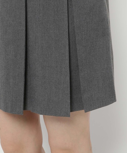 LOWRYS FARM（ローリーズファーム）の「ＴＲプリーツミニスカート 132289（スカート・レディース・チャコールグレー/ブラック/ベージュ・FREE）」の9枚目の写真