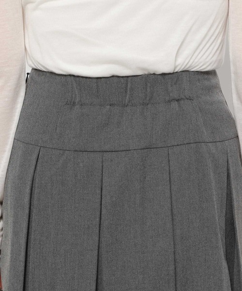 LOWRYS FARM（ローリーズファーム）の「ＴＲプリーツミニスカート 132289（スカート・レディース・チャコールグレー/ブラック/ベージュ・FREE）」の10枚目の写真