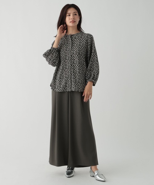 Elura（エルーラ）の「2WAYフラワープリントブラウス/144318（シャツ/ブラウス・レディース・ネイビー/ブラック/ダークネイビー/ブラック系その他・FREE/MEDIUM/LARGE）」の16枚目の写真