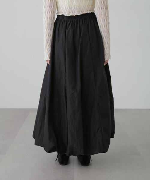 FREE'S MART（フリーズマート）の「シャイニーバルーンスカート（スカート・レディース・ブラック/ホワイト・SMALL/MEDIUM）」の13枚目の写真