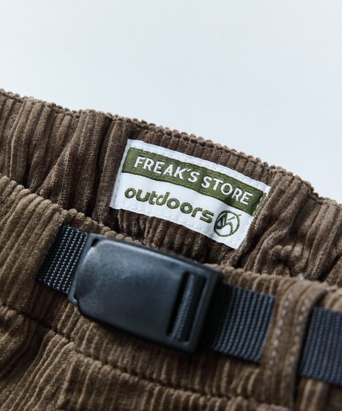 FREAK'S STORE（フリークスストア）の「限定展開 ワイドシルエット コーデュロイ クライミングパンツ（その他パンツ・メンズ・ブラウン/ベージュ/ブラック/オリーブ・LARGE/MEDIUM/SMALL）」の8枚目の写真