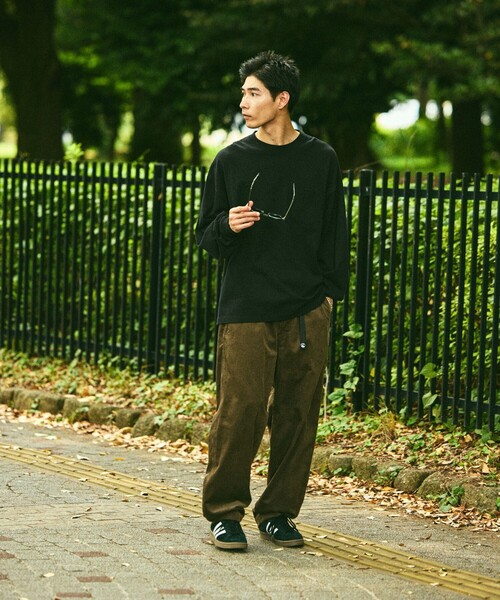 FREAK'S STORE（フリークスストア）の「限定展開 ワイドシルエット コーデュロイ クライミングパンツ（その他パンツ・メンズ・ブラウン/ベージュ/ブラック/オリーブ・LARGE/MEDIUM/SMALL）」の22枚目の写真