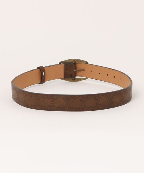 almo（アルモ）の「ウエスタンベルト(se)（ベルト・レディース・ブラウン・FREE）」の2枚目の写真