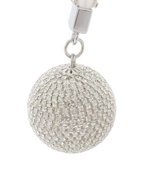 SHOO・LA・RUE（シューラルー）の「◆キラキラボールチャーム（チャーム・レディース・ホワイト/スミクロ/ライトブルー・00）」の8枚目の写真