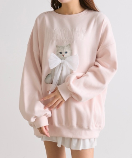 ネコスウェット（Tシャツ/カットソー）｜OLIVE des OLIVE