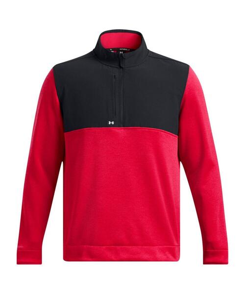 【セール】UAドライブ ストーム セーター フリース 1/2ジップ ジャケット（ゴルフ/メンズ）（その他アウター）｜UNDER ARMOUR（アンダーアーマー） 6,089円