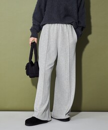 CITEN | ＜CITEN＞ピンタックスウェットワイドパンツ(スウェットパンツ)