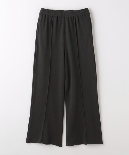 CITEN(シテン)の「<CITEN>ピンタックスウェットワイドパンツ(スウェットパンツ・レディース・ダークグレー/ライトグレー・S/M)」の9枚目の写真