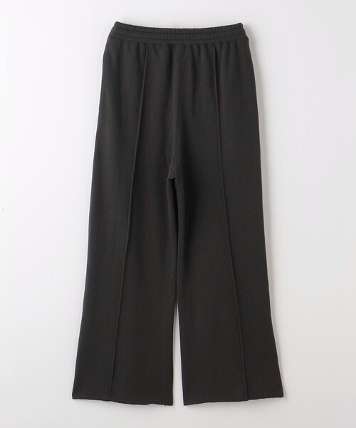 CITEN(シテン)の「<CITEN>ピンタックスウェットワイドパンツ(スウェットパンツ・レディース・ダークグレー/ライトグレー・S/M)」の10枚目の写真