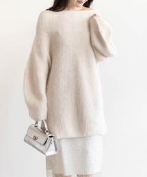 RANDA | 【選べる丈感】ルーズフィットミニニットワンピース(ワンピース)