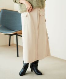 le.coeur blanc | カーゴポケットラップライクスカート(スカート)