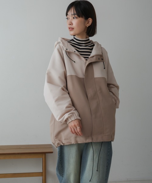 Bou Jeloud（ブージュルード）の「フード付マウンテンパーカー