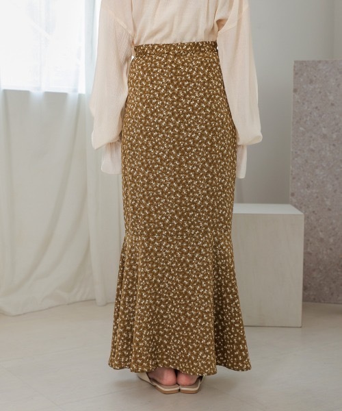 Bab(バブ)の「ナローフレアースカート(スカート・レディース・ブラック/A/イエロー/B・M/S)」の16枚目の写真