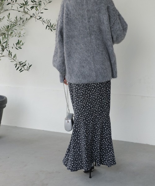 Bab(バブ)の「ナローフレアースカート(スカート・レディース・ブラック/A/イエロー/B・M/S)」の20枚目の写真