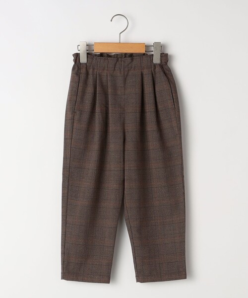 SHIPS(シップス)の「SHIPS KIDS:100~130cm / チェック タック パンツ(その他パンツ・キッズ・ブラウン系その他・100/110/120/130)」の9枚目の写真