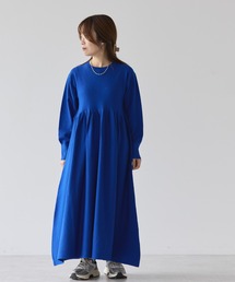 【小柄女性向け】バイパチティアードニットワンピース