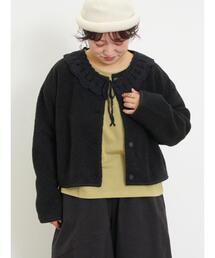 Samansa Mos2 | カットボアショートジャケット(ブルゾン)