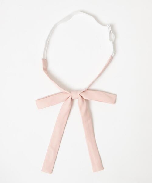 WEGO（ウィゴー）の「WEGO/細スクールリボン（蝶ネクタイ・レディース・ピンク/レッド/ネイビー/ブラック/ブラウン・FREE）」の11枚目の写真