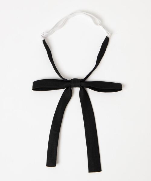 WEGO（ウィゴー）の「WEGO/細スクールリボン（蝶ネクタイ・レディース・ピンク/レッド/ネイビー/ブラック/ブラウン・FREE）」の8枚目の写真