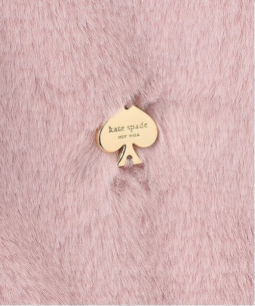 kate spade new york kids（ケイトスペードニューヨーク）の「フェイクファー切り替え中綿コート（トレンチコート・キッズ・ライトピンク・80-90cm）」の5枚目の写真