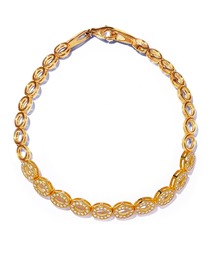 quip queint（クイップクエイント）の「【quip queint】glister oval bracelet QU137（ブレスレット・レディース）」
