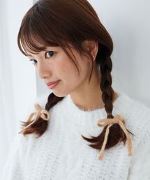 MAJESTIC LEGON | ニットリボンヘアピンセット(ヘアピン)