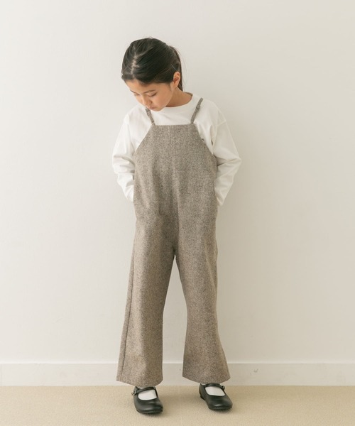 最終価格‼️handsofcreation ネップウェザークロスサロペット 最終価格‼️handsofcreation ネップウェザークロスサロペット