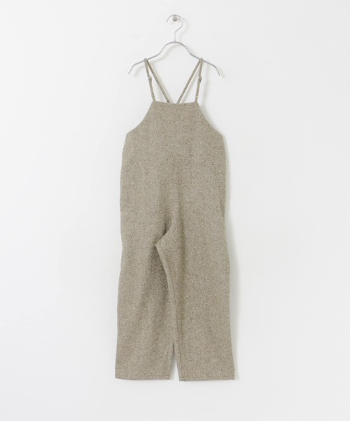 セール】『親子リンク』ネップツイードサロペット(KIDS)（サロペット