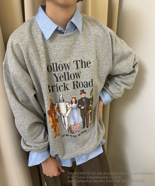 SLOBE citron.（スローブシトロン）の「《WEB限定》SLOBE citron. The wizard of Ozスウェット（スウェット・レディース・グレー・FREE）」の10枚目の写真