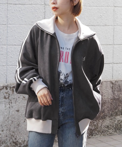 セール】【丈が選べる2サイズ】スエポントラックジャケット