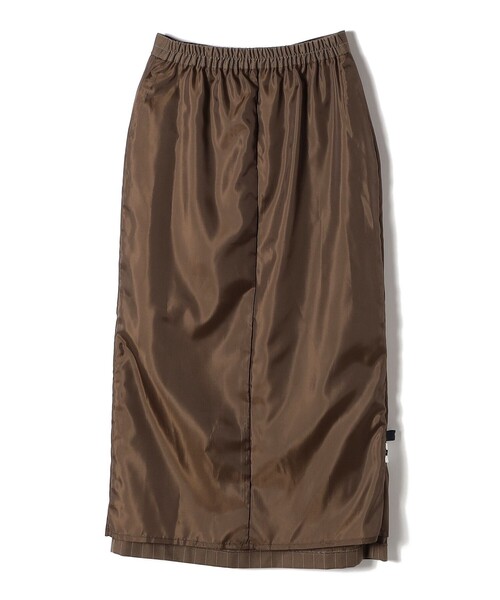 SHIPS Colors(シップス カラーズ)の「SHIPS Colors:〈手洗い可能〉ストライプ ジップ タイトスカート ブラウン◇(スカート・レディース・ブラウン・SMALL/MEDIUM)」の9枚目の写真