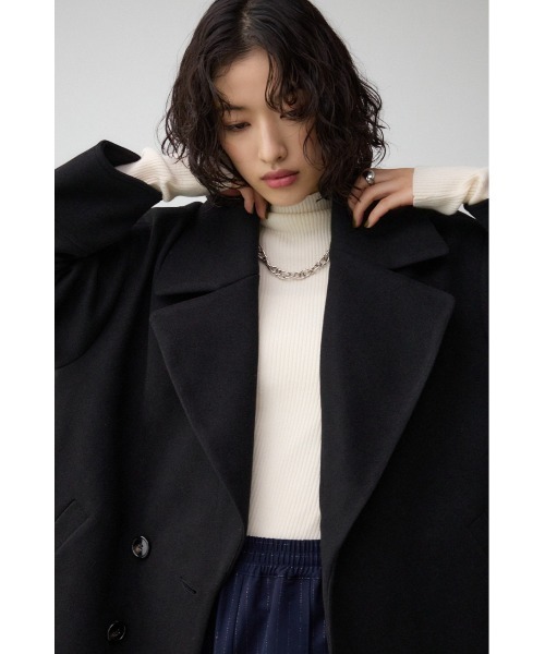 セール】ビッグラペルコート（ステンカラーコート）｜AZUL BY MOUSSY