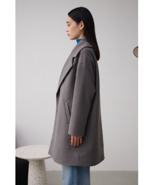セール】ビッグラペルコート（ステンカラーコート）｜AZUL BY MOUSSY