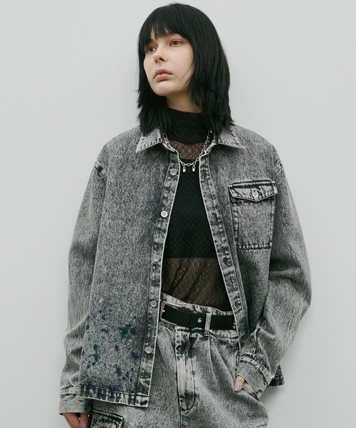 AIVER（アイバー）の「AIVER　レースハイネックFSプルオーバー（Tシャツ/カットソー・レディース・レッド/シルバーグレー/ブルー/ブラック・LARGE/MEDIUM/SMALL）」の14枚目の写真