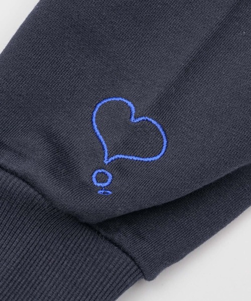 Remember.(リメンバー)の「Both Embroidery Monster Claw Sweat(スウェット・メンズ・チャコールグレー/ライトグレー・LARGE/MEDIUM/SMALL)」の9枚目の写真