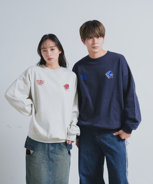 「新商品」に関するプレスリリース Embroidery Both Monster Sweat（スウェット）｜Remember Claw トップス