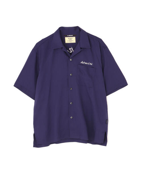 AVIREX(アヴィレックス)の「DOUBLE DRAGON SOUVENIR SHIRT / ダブルドラゴン スーベニア 半袖シャツ / AVIREX / アヴィレックス(シャツ/ブラウス・メンズ・ブルー/ブラック/パープル・XX-LARGE/X-LARGE/LARGE/MEDIUM)」の12枚目の写真