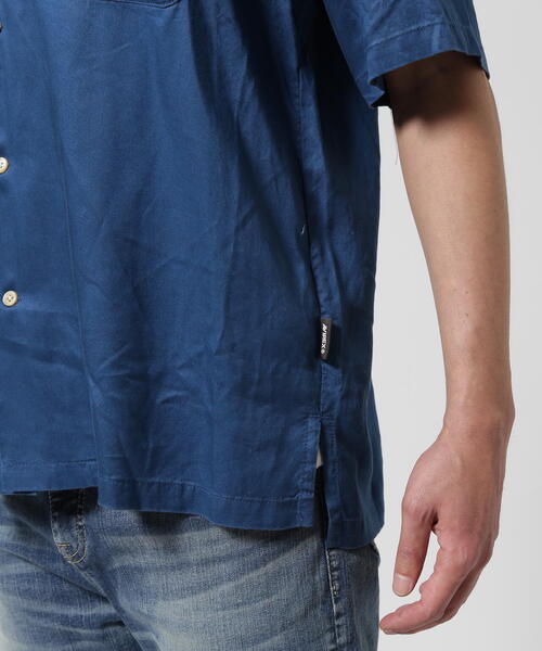 AVIREX(アヴィレックス)の「DOUBLE DRAGON SOUVENIR SHIRT / ダブルドラゴン スーベニア 半袖シャツ / AVIREX / アヴィレックス(シャツ/ブラウス・メンズ・ブルー/ブラック/パープル・XX-LARGE/X-LARGE/LARGE/MEDIUM)」の22枚目の写真