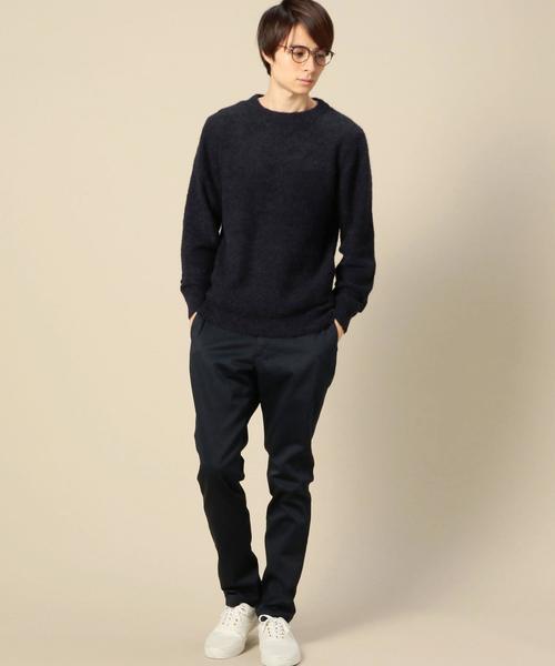 BEAUTY&YOUTH UNITED ARROWS(ビューティーアンドユースユナイテッドアローズ)の「BY アルパカ リングヤーン クルーネックニット◆(ニット/セーター・メンズ・ナチュラル/ネイビー/その他1/ライトグレー/グレー・X-LARGE/MEDIUM/SMALL/LARGE)」の19枚目の写真