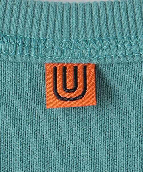 UNIVERSAL OVERALL(ユニバーサルオーバーオール)の「【別注】<UNIVERSAL OVERALL> U スウェット / トレーナー / キッズ 140cm-160cm(スウェット・キッズ・ブラック/ライトグレー/ケリー・M(140-150cm)/L(160cm))」の9枚目の写真