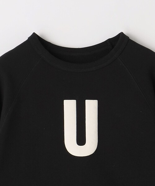 UNIVERSAL OVERALL(ユニバーサルオーバーオール)の「【別注】<UNIVERSAL OVERALL> U スウェット / トレーナー / キッズ 140cm-160cm(スウェット・キッズ・ブラック/ライトグレー/ケリー・M(140-150cm)/L(160cm))」の13枚目の写真