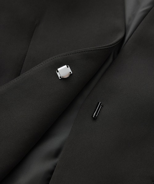 ROPE' PICNIC(ロペピクニック)の「360°ウルトラストレッチ ノーカラージャケット/UVカット・花粉ガード・セットアップ対応(ノーカラージャケット・レディース・ネイビー/ブラック/イエロー系その他3/グレー系その他・36/38/40/42/34)」の11枚目の写真