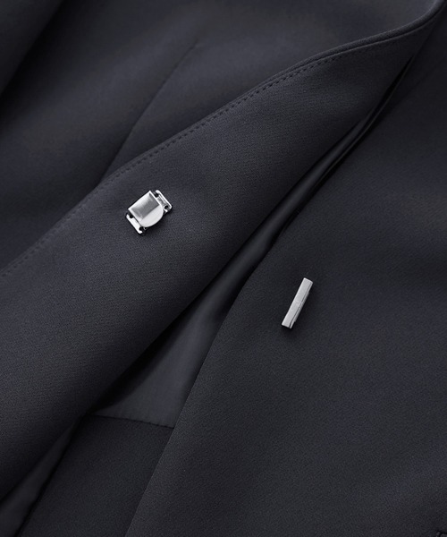 ROPE' PICNIC(ロペピクニック)の「360°ウルトラストレッチ ノーカラージャケット/UVカット・花粉ガード・セットアップ対応(ノーカラージャケット・レディース・ネイビー/ブラック/イエロー系その他3/グレー系その他・36/38/40/42/34)」の5枚目の写真