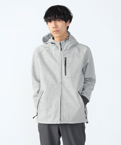 BEAMS HEART(ビームスハート)の「ライト フィルム パーカー(パーカー・メンズ・グレー/その他1・XL/L/M/S)」の2枚目の写真