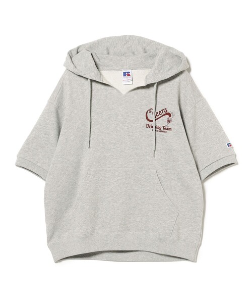 パーカー 「別注」RUSSELL ATHLETIC / プリント フーディー レディース Russell Athletic パーカー 「別注」RUSSELL ATHLETIC